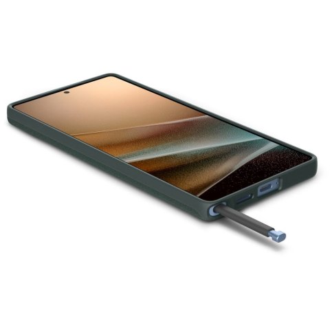 Etui plecki na Samsung Galaxy S25 Ultra Thin Fit Mag - zielone