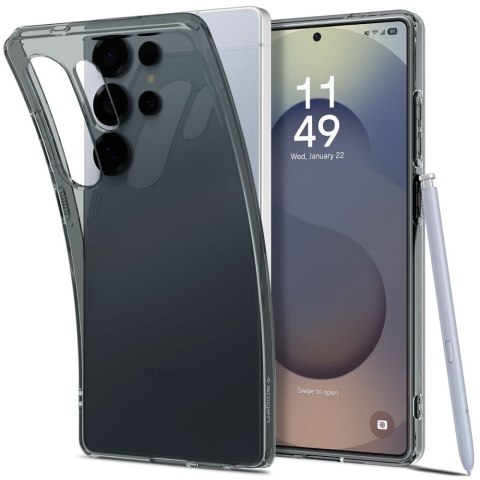 Etui pokrowiec na Samsung Galaxy S25 Ultra Liquid Crystal - półprzezroczyste