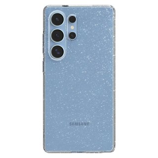 Etui pokrowiec na Samsung Galaxy S25 Ultra Liquid Crystal - przezroczysto-brokatowe