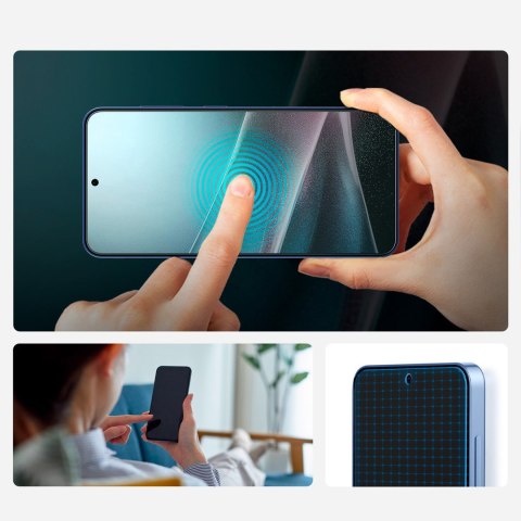 Szkło hybrydowe na Samsung Galaxy S25 ELITE SHIELD EZ FIT - przezroczyste