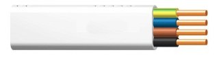 PRZEWÓD YDYP 4X1,5 ŻO BIAŁY 450/750V