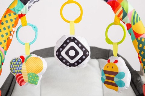 2074 ZABAWKA EDUKACYJNA - PAŁĄK DO WÓZKA WZOREK (0316)