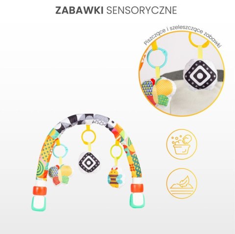 2074 ZABAWKA EDUKACYJNA - PAŁĄK DO WÓZKA WZOREK (0316)