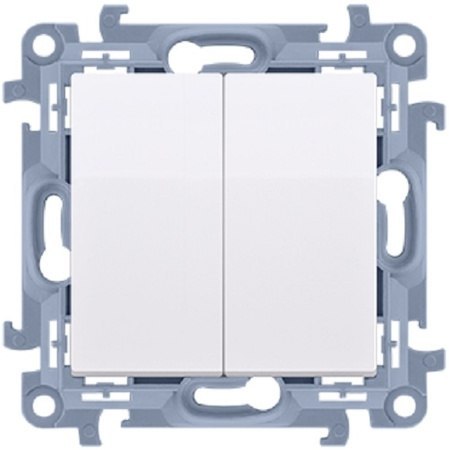 SIMON 10 ŁĄCZNIK PODWÓJNY BIAŁY