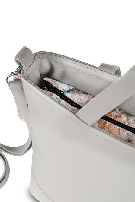 TORBA EKOSKÓRA SZARY JESIENNY LAS