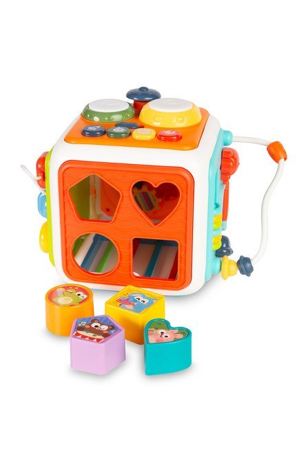 2111 ZABAWKA EDUKACYJNA - KOSTKA SENSORYCZNA (0556)