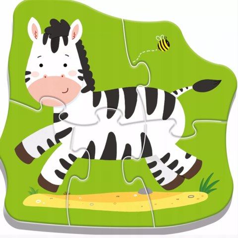 Puzzle Baby Classic Zwierzątka na safari TREFL 36073