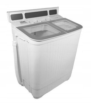 Pralka wirnikowa z wirówką 5 kg + 2 kg 1000 obr/min, Timer, Pralko-wirówka na działkę