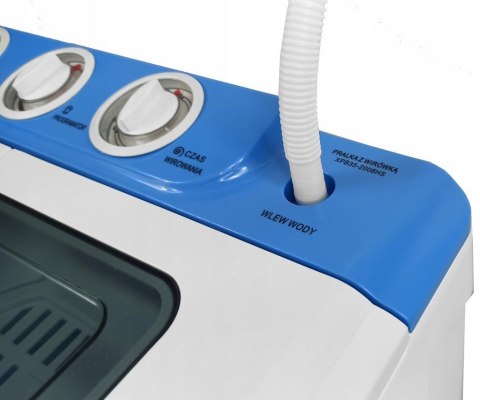 Pralka wirnikowa z wirówką Sigma 5kg + 2kg, Pralka na działkę, Timer,