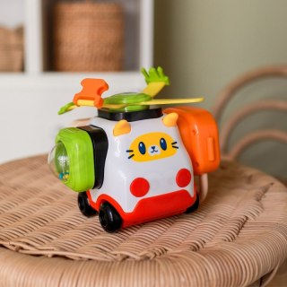 WOOPIE BABY Montessori Manipulacyjny Zestaw Konstrukcyjny Samochód Kotek 1