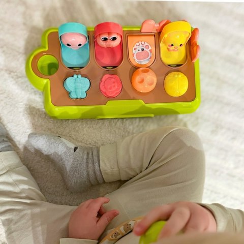 WOOPIE BABY Zabawka Edukacyjna Wyskakujące Zwierzątka Szczęśliwa Farma POP-UP