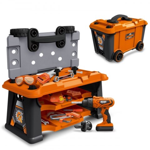 WOOPIE Mobilna Skrzynia Na Narzędzia Warsztat 2w1 65 el.
