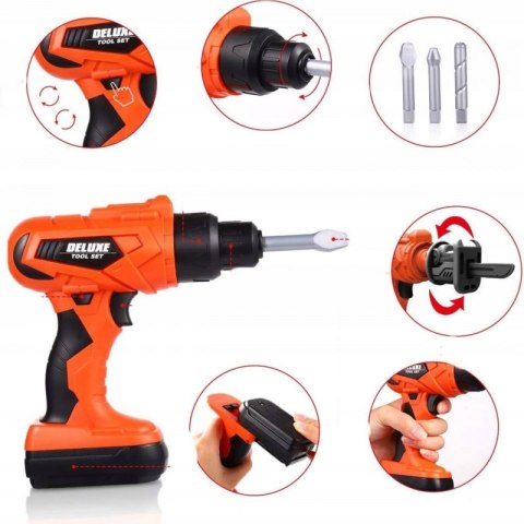 WOOPIE Mobilna Skrzynia Na Narzędzia Warsztat 2w1 65 el.