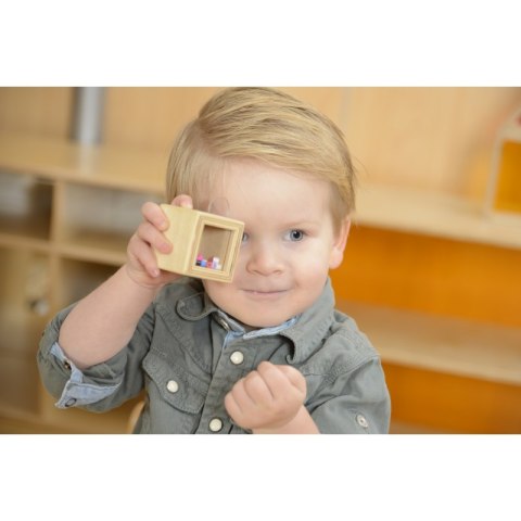 MASTERKIDZ Drewniany Sorter Sensoryczny Łączenie Dźwięków Montessori