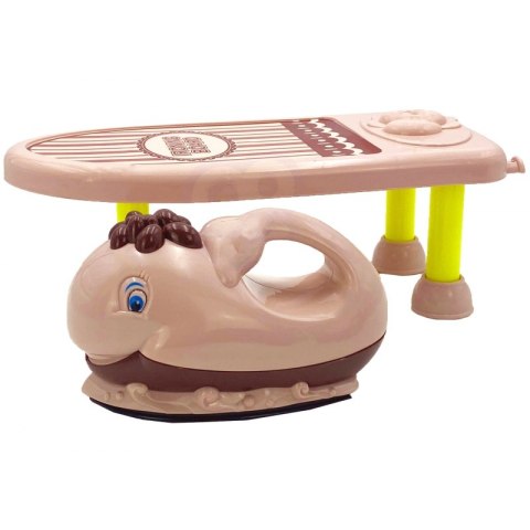 WOOPIE Zestaw do Prasowania 2w1 Deska Żelazko z Muzyką 7 el.