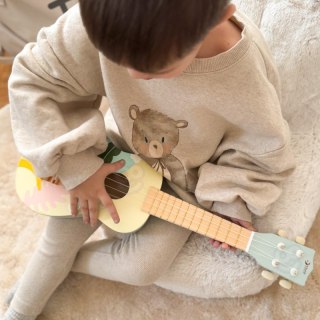 CLASSIC WORLD Drewniane Ukulele Gitara dla Dzieci Niebieskie