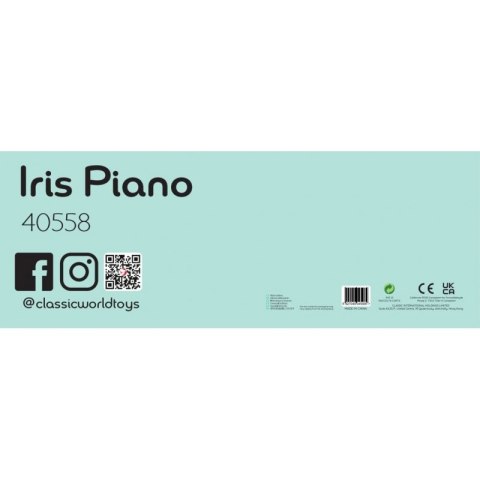 CLASSIC WORLD Pianino Muzyczne dla Dzieci Nauka Gry + Książeczka