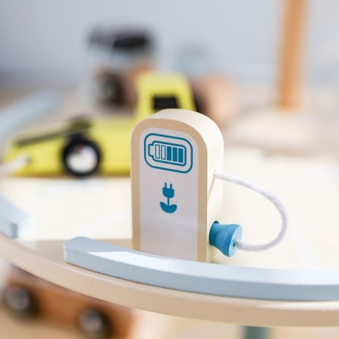 CLASSIC WORLD Drewniany 3 Poziomowy Garaż XL z Windą "Eko Strefa"