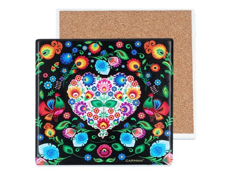 Podkładka ceramiczna - Folk (CARMANI)