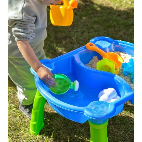 WOOPIE Stolik Wodny 2w1 Piaskownica 9 akc.