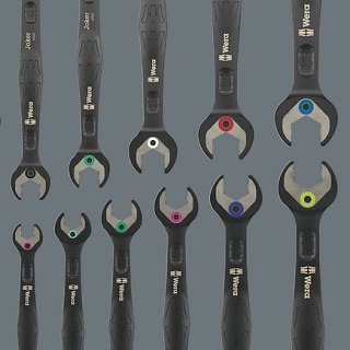 ZESTAW KLUCZY PŁASKO-OCZKOWYCH Z GRZECHO. JOKER 8-19MM 11CZĘ