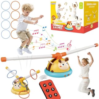 WOOPIE Gra Zręcznościowa Skakanka Automatyczna 2w1 Rzut do Celu Pszczółka