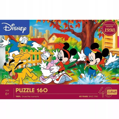 Puzzle 160 el. 40-lecie Zabawa w kałużach Trefl 40055