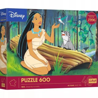 Puzzle 600 el. 40-lecie Trefl - Pocahontas Disney 37605