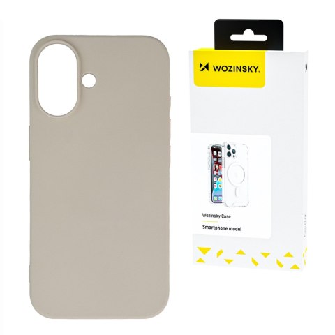Etui elastyczne silikonowe na Samsung Galaxy S25 Ultra Silicone Case - beżowe