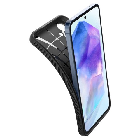 Etui ochronne na Samsung Galaxy A55 5G Liquid Air - czarny mat