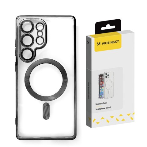 Etui plecki na Samsung Galaxy S25+ Electroplated Case z Magsafe - czarne