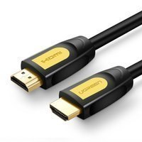Kabel przewód HDMI 19pin 1.4v 4K 60Hz 30AWG 1m - czarny