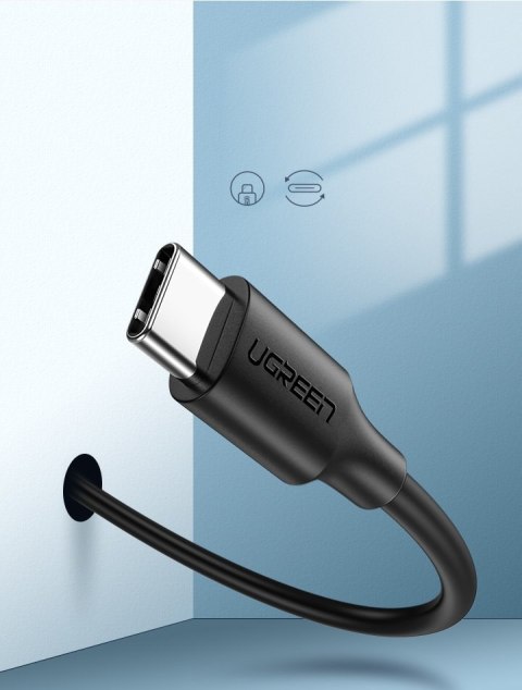 Kabel przewód USB - USB-C 2A 1m czarny