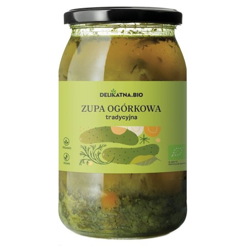 ZUPA OGÓRKOWA BIO 900 ml - DELIKATNA