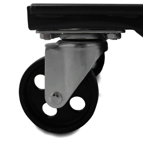 WÓZEK MANEWROWY WÓZKI MANEWROWE 2 sztuki OBROTOWE CZARNE