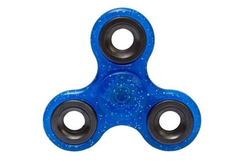 Fidget spinner brokatowy 7,5 cm różne kolory