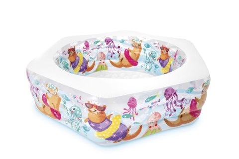 Dmuchany basen WESOŁA WYDRA 191x178 cm INTEX 56493