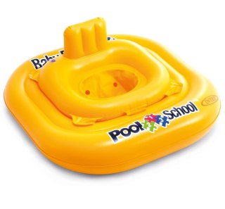 Dmuchany fotelik do pływania dla maluchów kwadratowy 79x79 cm INTEX 56587