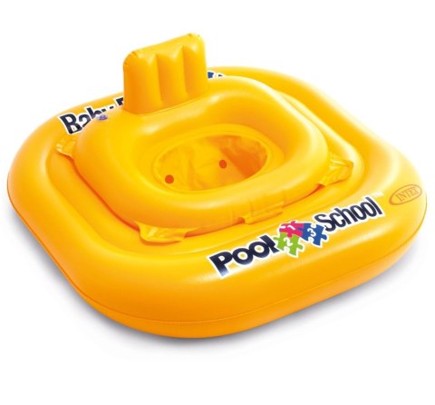 Dmuchany fotelik do pływania dla maluchów kwadratowy 79x79 cm INTEX 56587