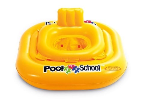 Dmuchany fotelik do pływania dla maluchów kwadratowy 79x79 cm INTEX 56587