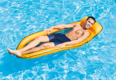 Dmuchany materac, mata z siatką do pływania 178x94 cm INTEX 58836 mix kolorów