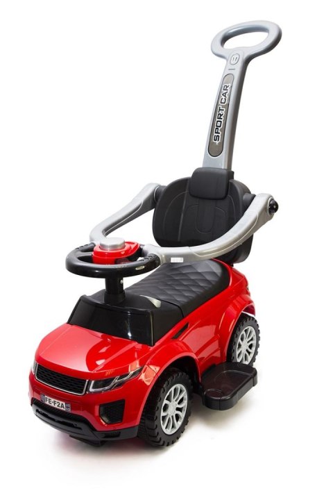 Jeździk odpychacz samochód 2w1 - czerwony