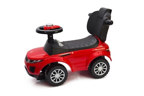 Jeździk odpychacz samochód 2w1 - czerwony