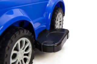 Jeździk odpychacz samochód 2w1 - niebieski