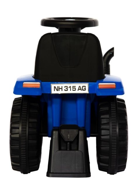 Jeździk odpychacz traktor z przyczepką i funkcjami dźwiękowymi oraz świetlnymi