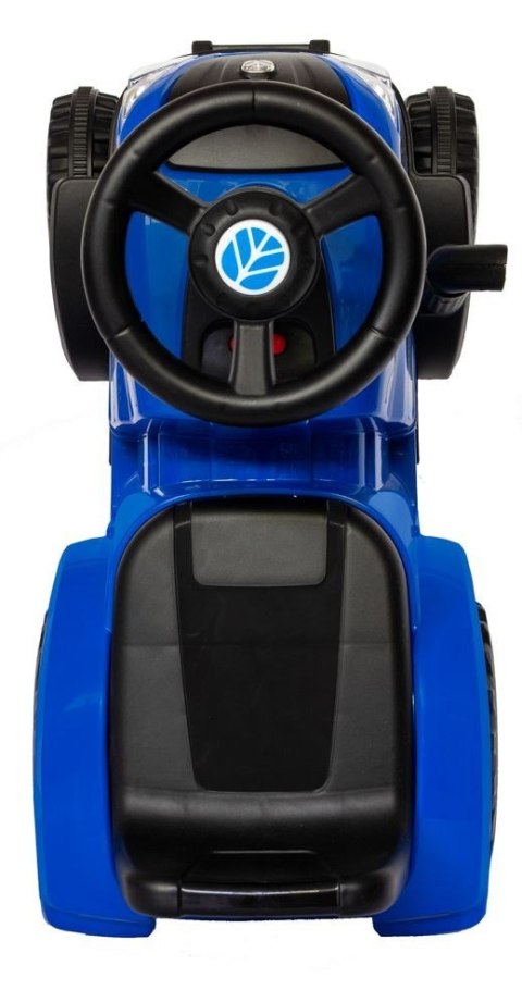 Jeździk odpychacz traktor z przyczepką i funkcjami dźwiękowymi oraz świetlnymi