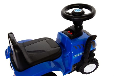 Jeździk odpychacz traktor z przyczepką i funkcjami dźwiękowymi oraz świetlnymi