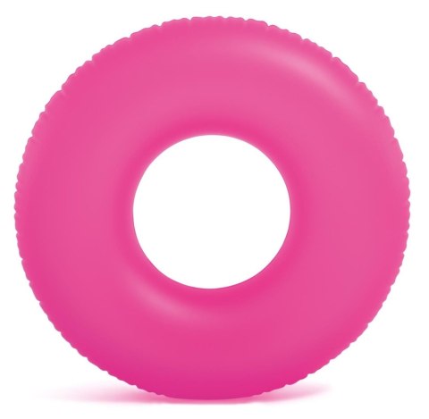 Koło dmuchane do pływania półmatowe neonowe o średnicy 91 cm INTEX 59262 mix kolorów