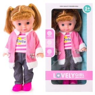 Lalka Lovely w kolorowym ubranku