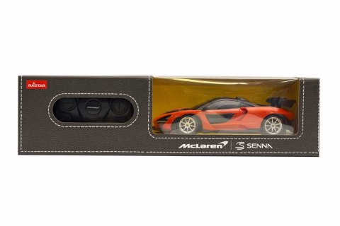 McLaren Senna R/C skala 1:24 Rastar 96700 samochód sterowany pomarańczowy